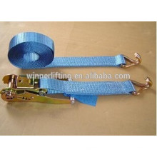 50mm ratchet tie down straps, aluminum handle, according to EN12195-2